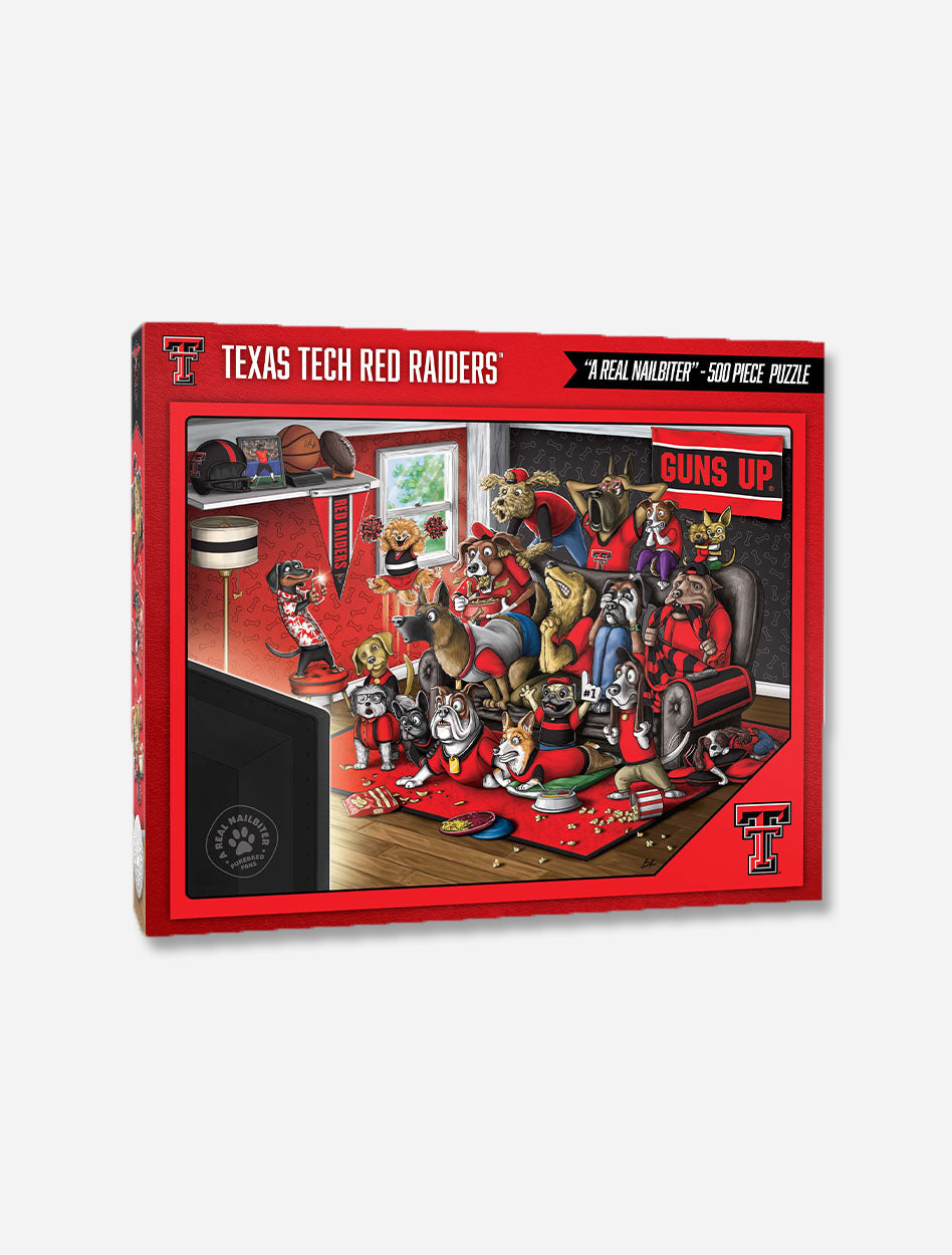 Texas Tech Red Raiders "A Real Nailbiter" 500 Piece Puzzle