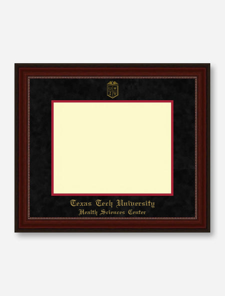 HSC PhD Gold Embossed Cherry Bead Black Suede Diploma Frame T14