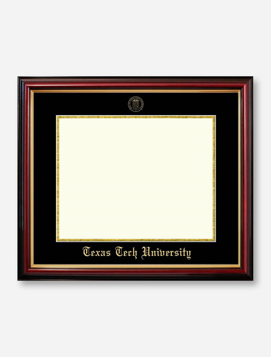 Gold Foil Seal Petite Mahogany Diploma Frame U4