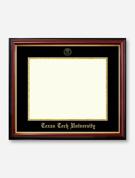 Gold Foil Seal Petite Mahogany Diploma Frame U4
