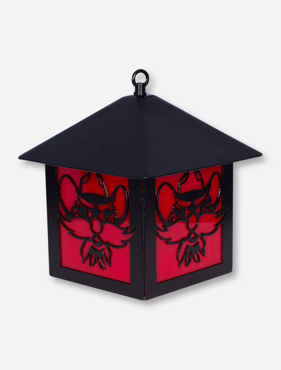 Texas Tech Raider Red Small Ironworks Lantern