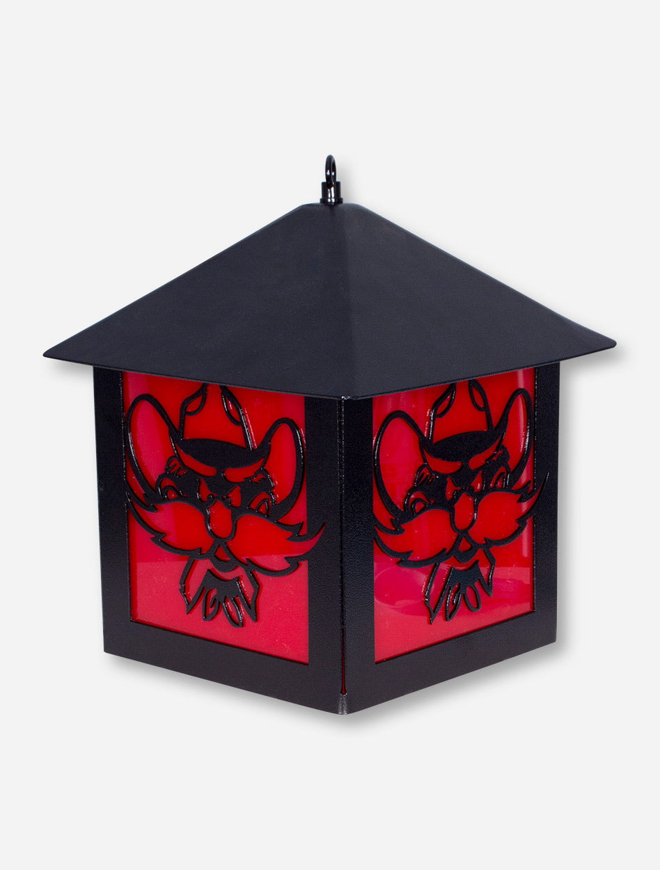 Texas Tech Raider Red Large Ironworks Lantern