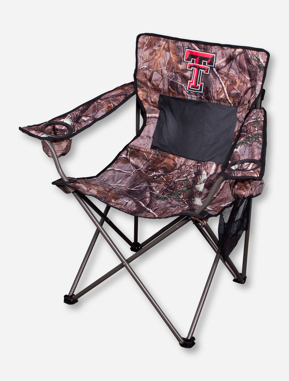 Texas Tech RealTree Camo Canvas Chair