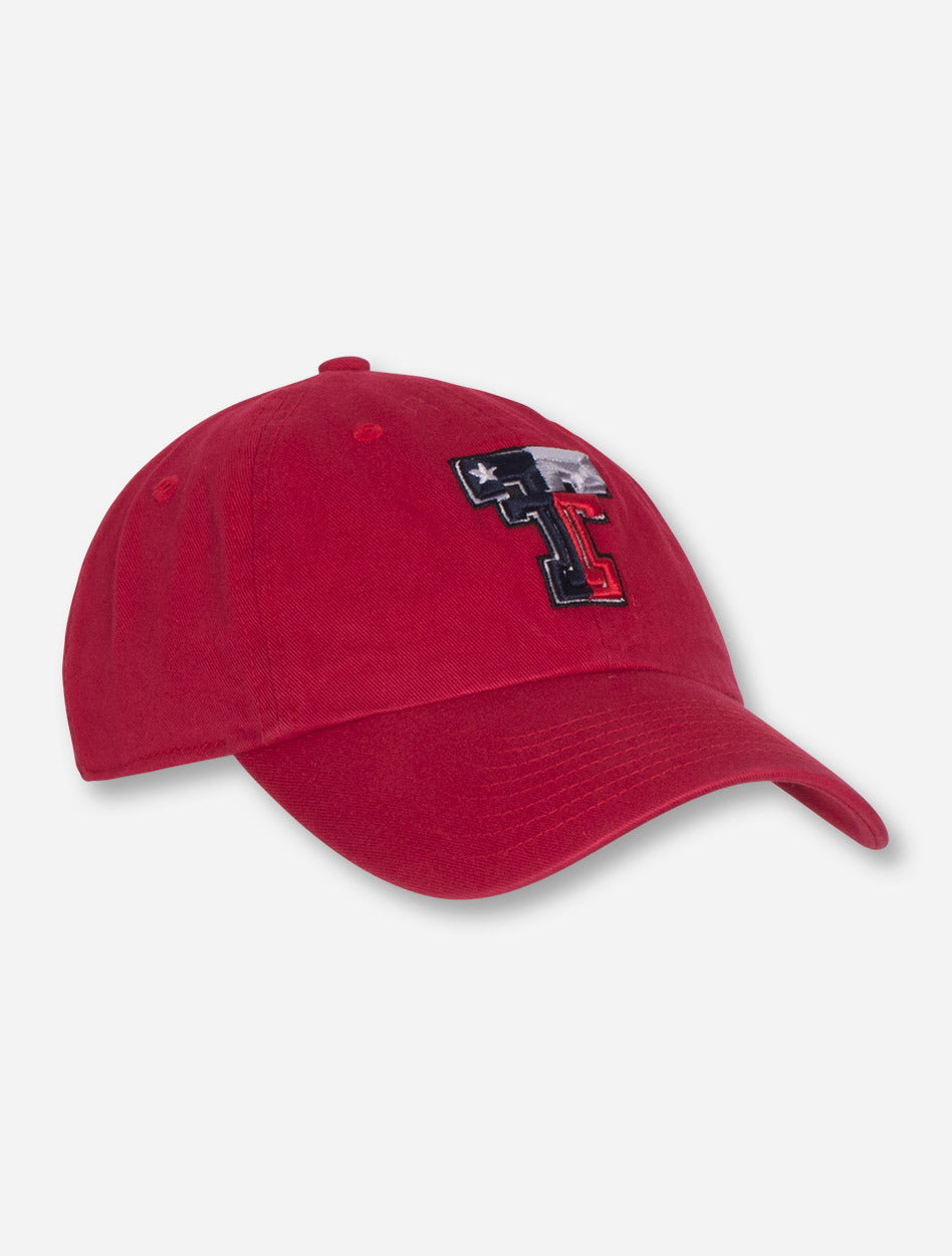 47 Brand Texas Tech Texas Flag Double T Adjustable Cap