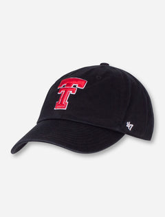 47 Brand Texas Tech Throwback Double T "Calvin" Adjustable Cap