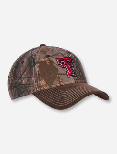 The Game Texas Tech Double T on Camo Adjustable Cap