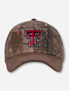 The Game Texas Tech Double T on Camo Adjustable Cap
