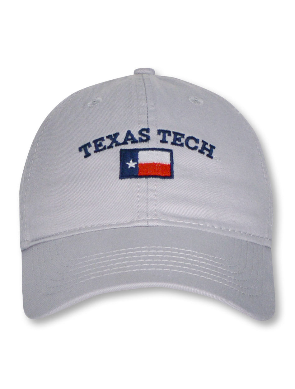 Legacy Texas Tech Arch over Texas Flag Adjustable Cap