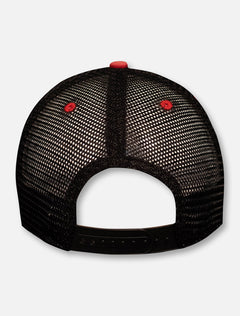 Texas Tech Red Raiders Basketball Hoop Patch Mesh Back Cap