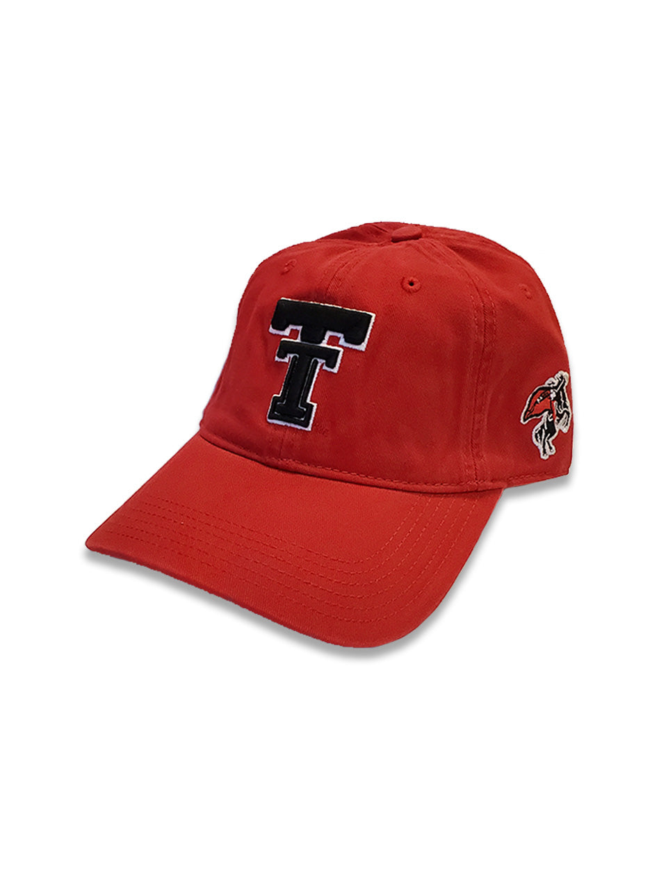 Legacy Texas Tech Vault Double T with Vault Horse Logo on Side Adj. Cap