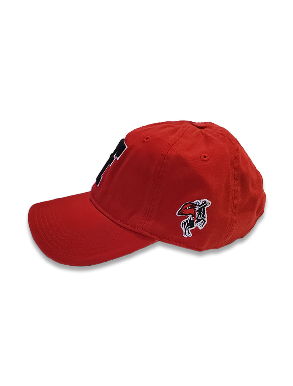 Legacy Texas Tech Vault Double T with Vault Horse Logo on Side Adj. Cap