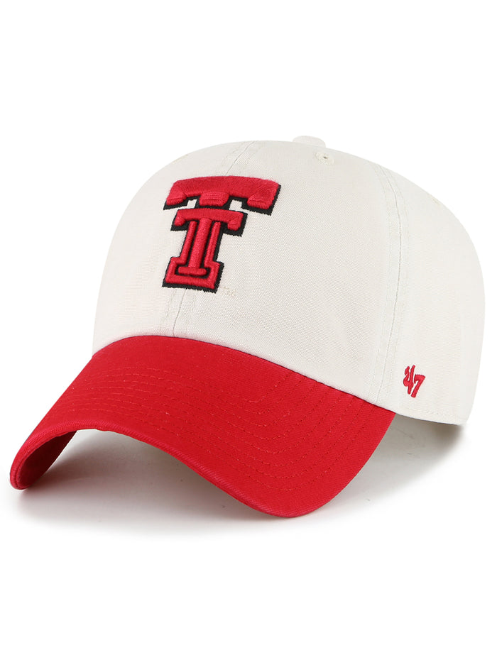 47 Brand Texas Tech Vault Double T "Sidestep" 2 Tone Adjustable Cap