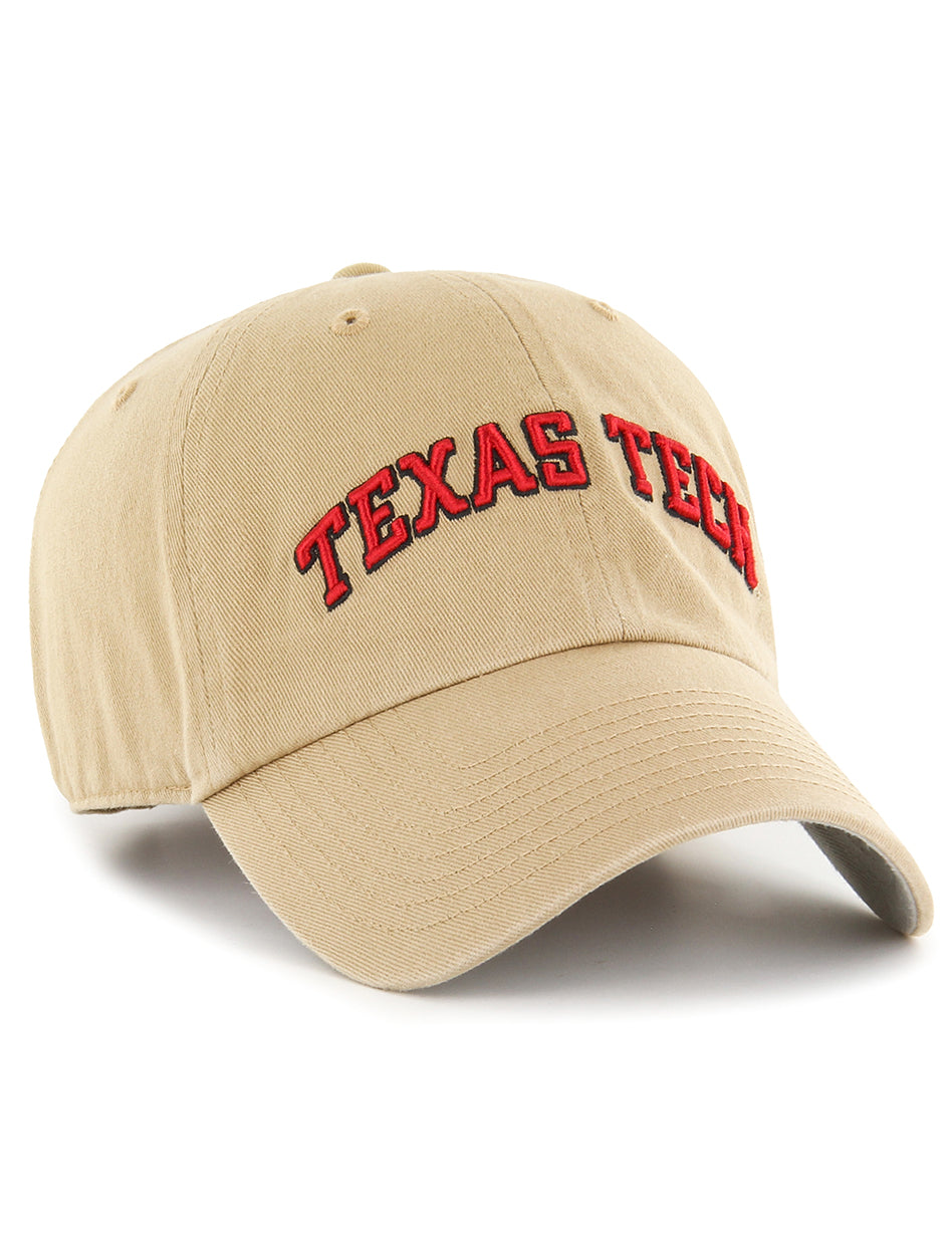 47 Brand Texas Tech "Khaki Archie Script" Adjustable Cap