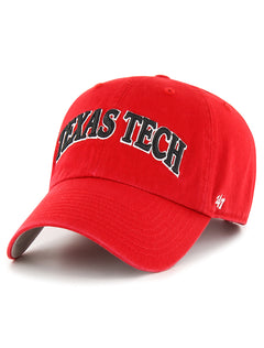 47 Brand Texas Tech "Red Archie Script" Adjustable Cap