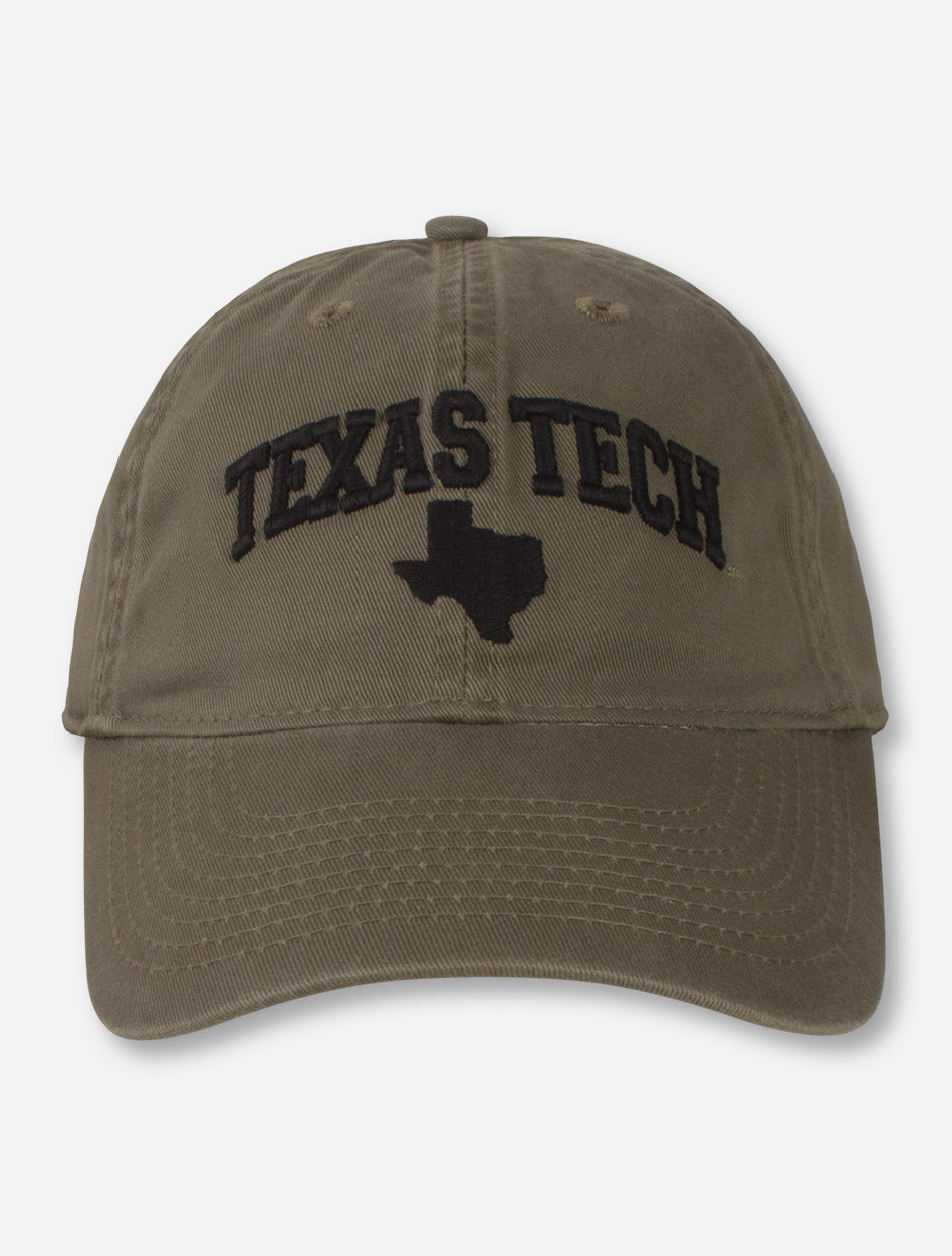 Legacy Texas Tech Arch Over Texas Silhouette Adjustable Cap