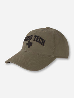 Legacy Texas Tech Arch Over Texas Silhouette Adjustable Cap