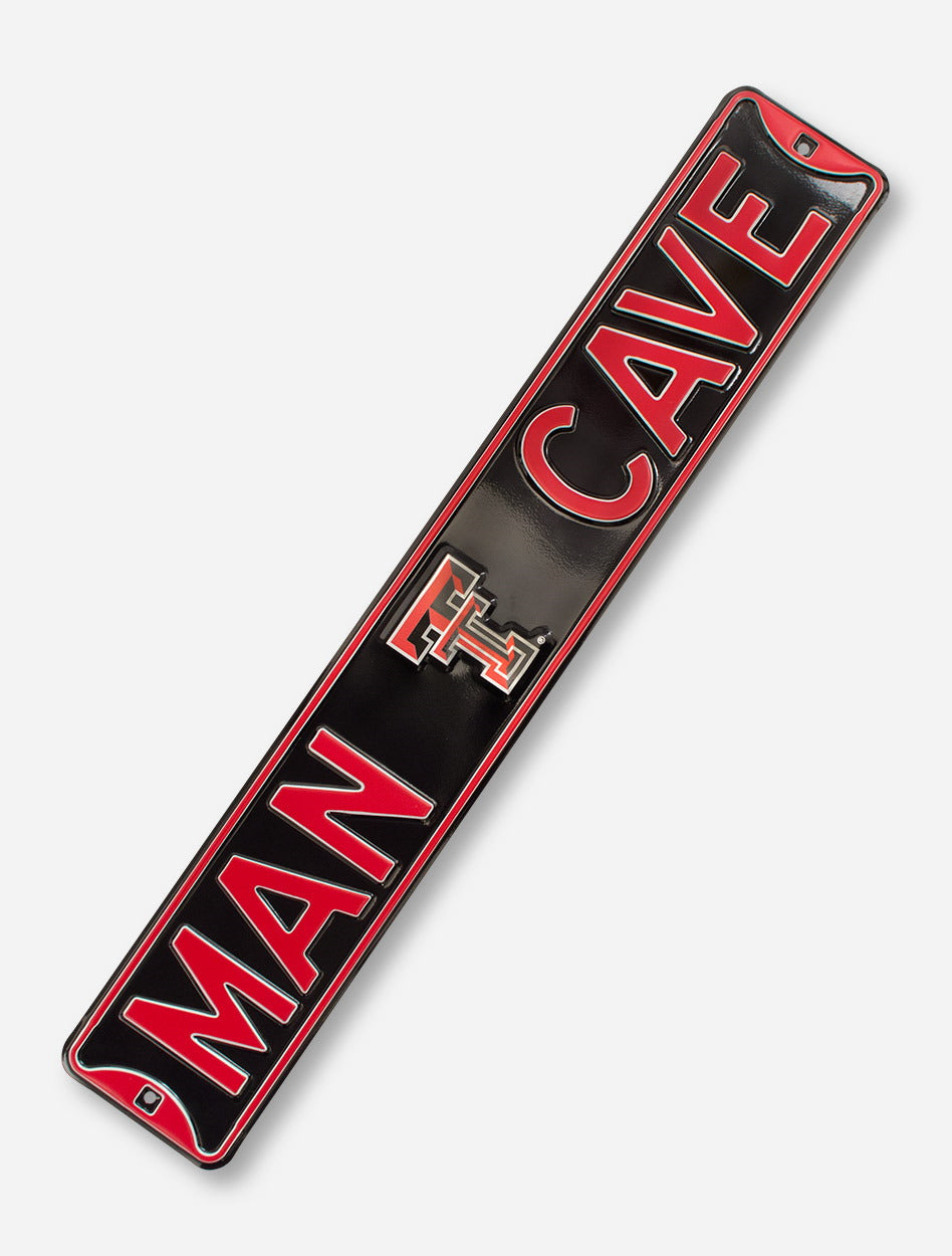 Texas Tech Man Cave Street Sign