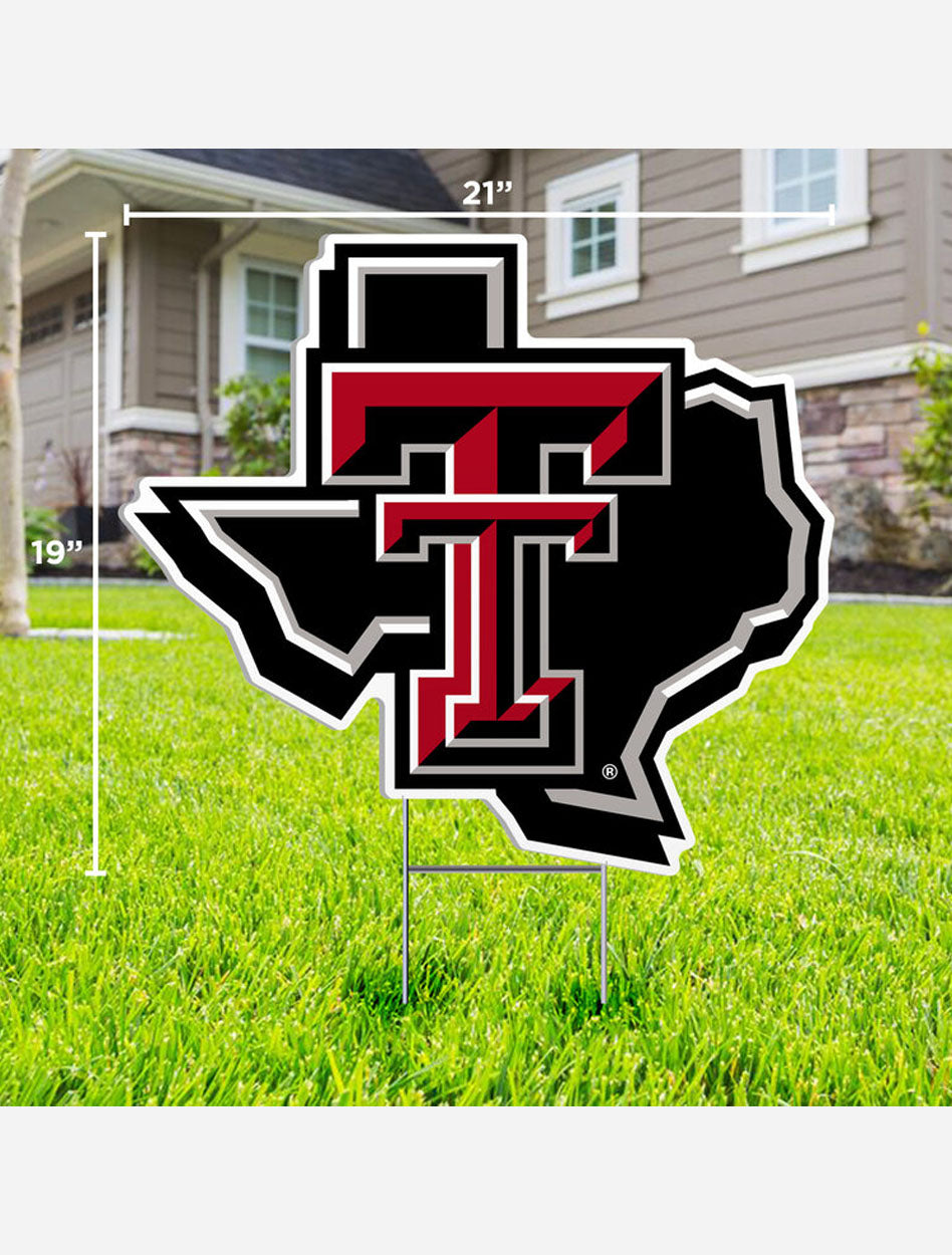 Texas Tech Red Raiders Pride Lawn Sign