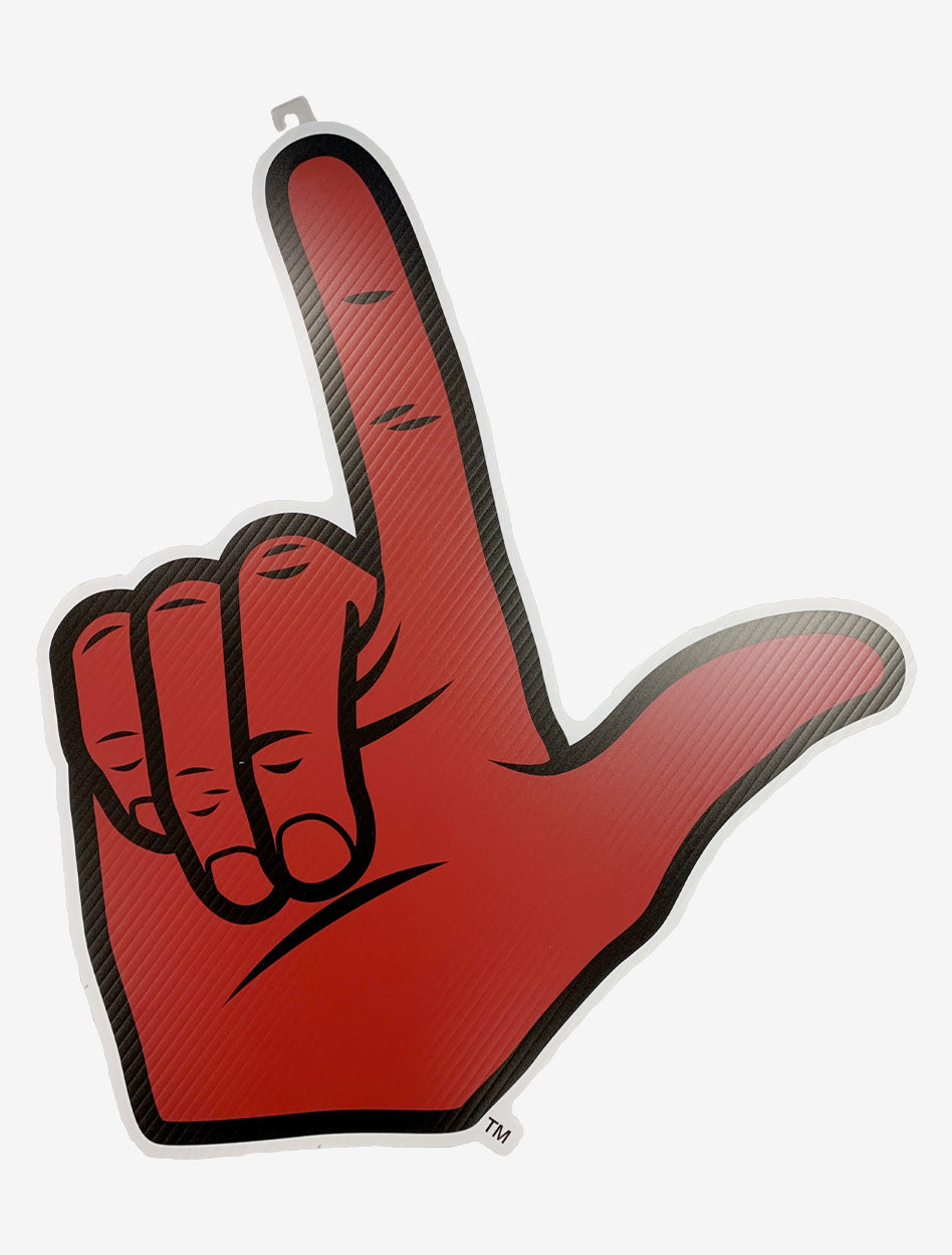 Texas Tech Guns Up Hand Lawn Sign