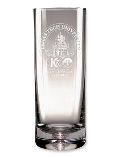 Texas Tech "100th Anniversary" Crystal Vase