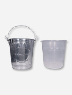 Texas Tech Metal Pail Wastebasket