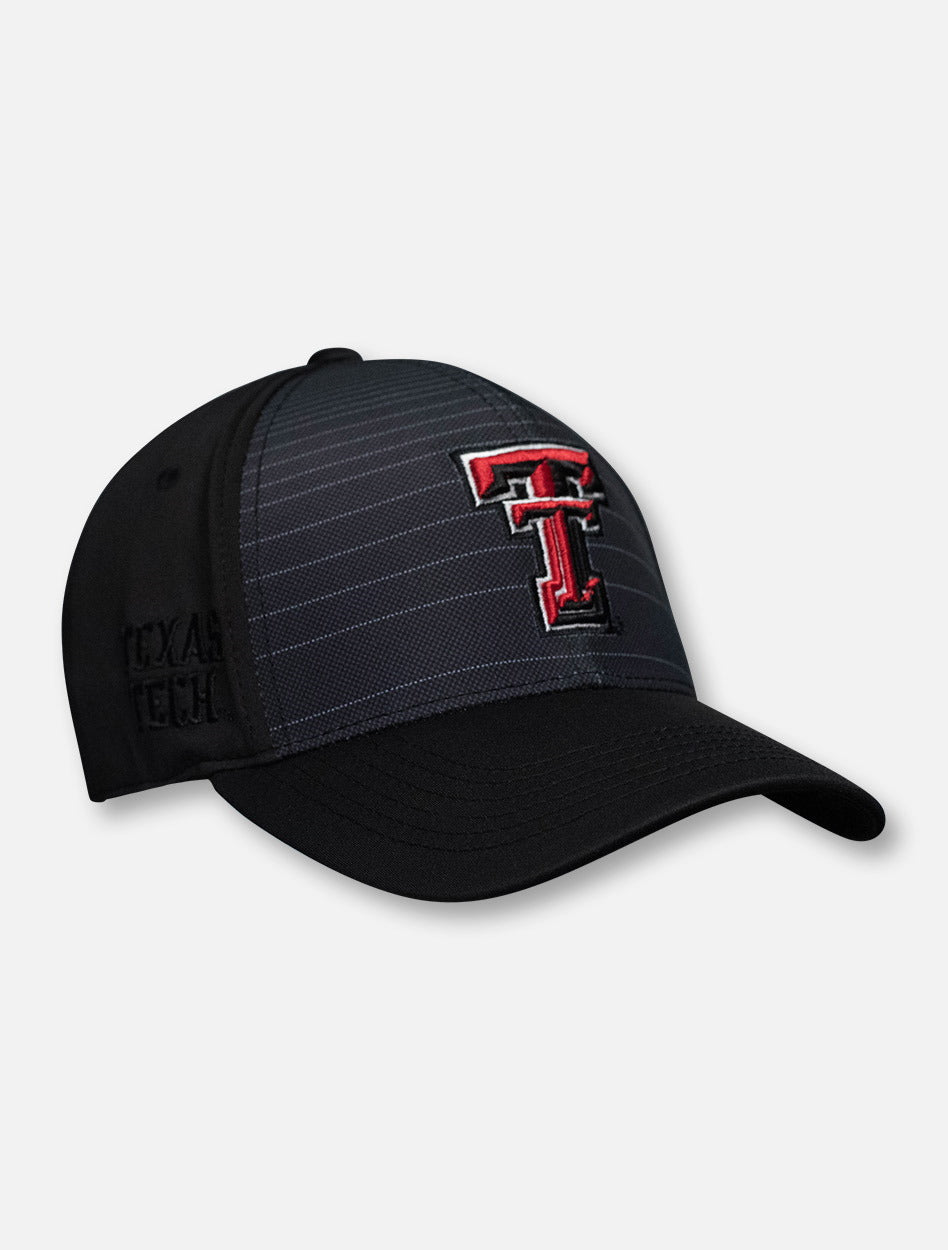 Top of the World Texas Tech Red Raiders Double T "McGavin" Black Stretch Fit Cap