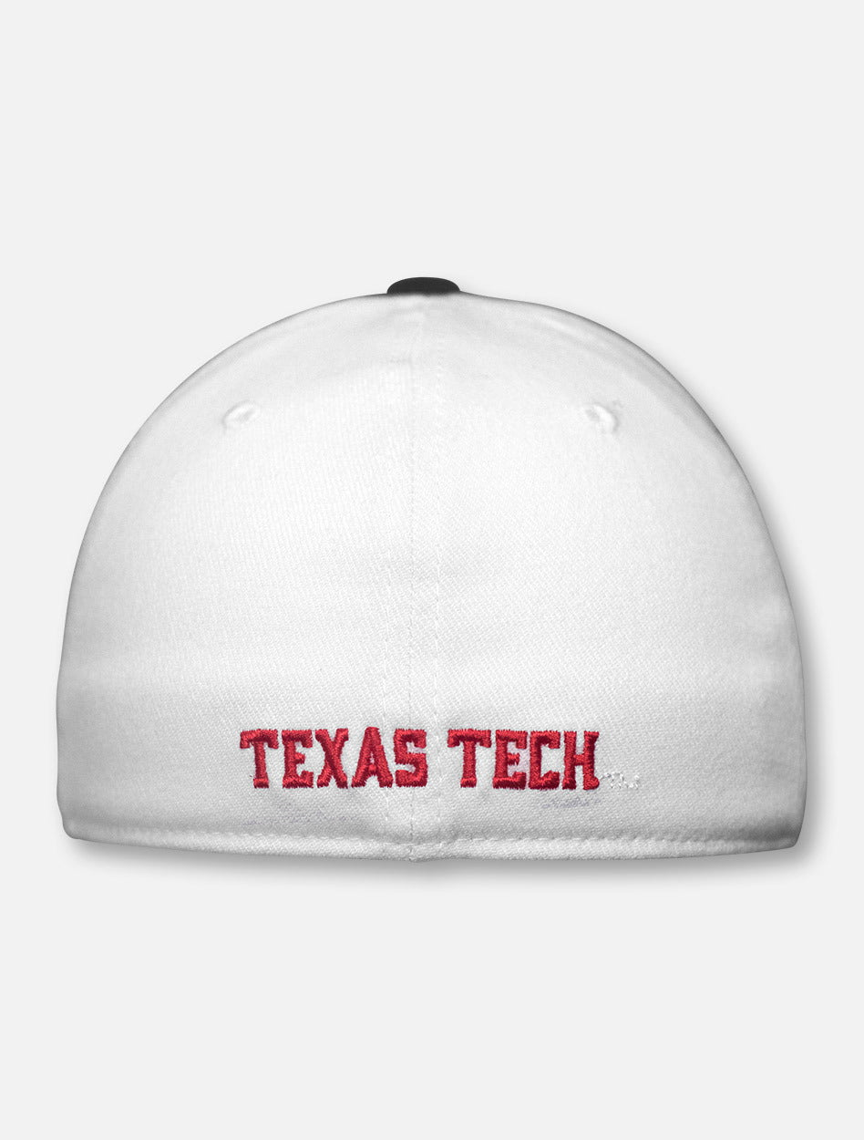 Top of the World Texas Tech "Infield" Pride Logo White Fitted Cap