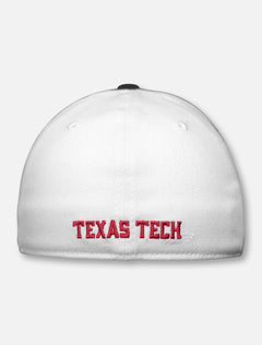 Top of the World Texas Tech "Infield" Pride Logo White Fitted Cap