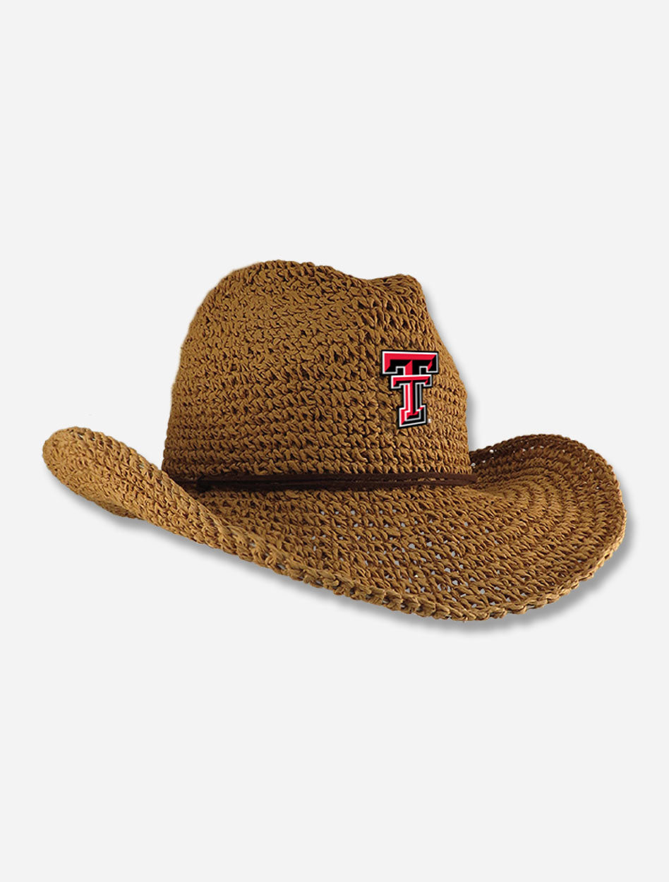 Texas Tech Red Raiders "Sahara" Straw Crushable Cowboy Hat