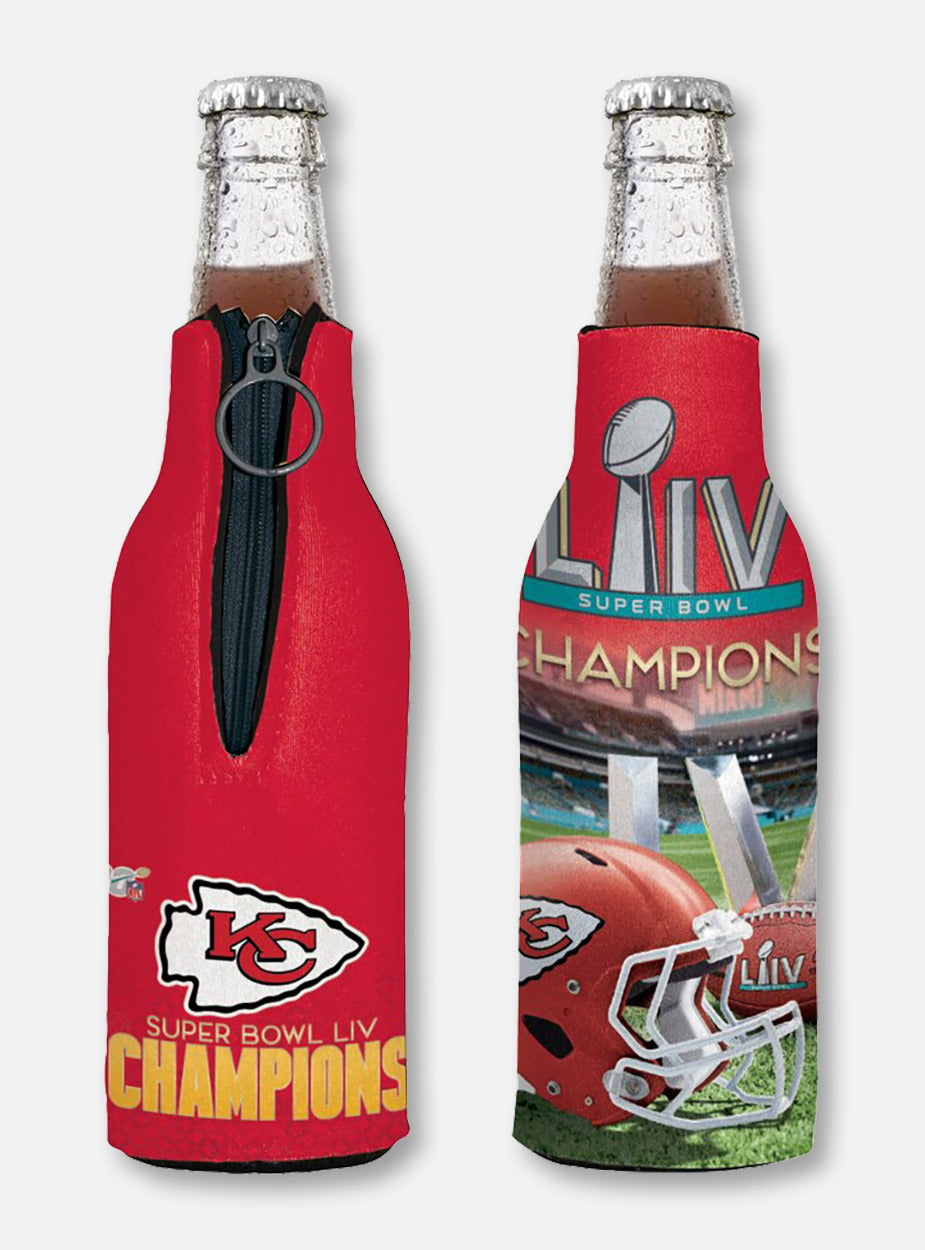 Texas Tech Red Raiders Kansas City Chiefs Super Bowl LIV Champions  Bottle Cooler