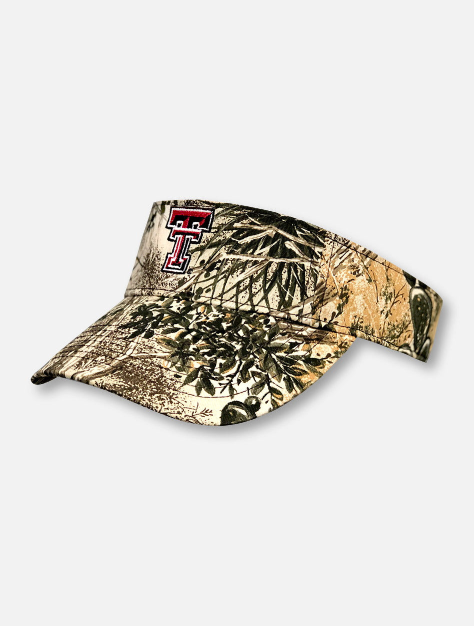 Game Guard Texas Tech Red Raideres Double T "Hook and Loop" Visor