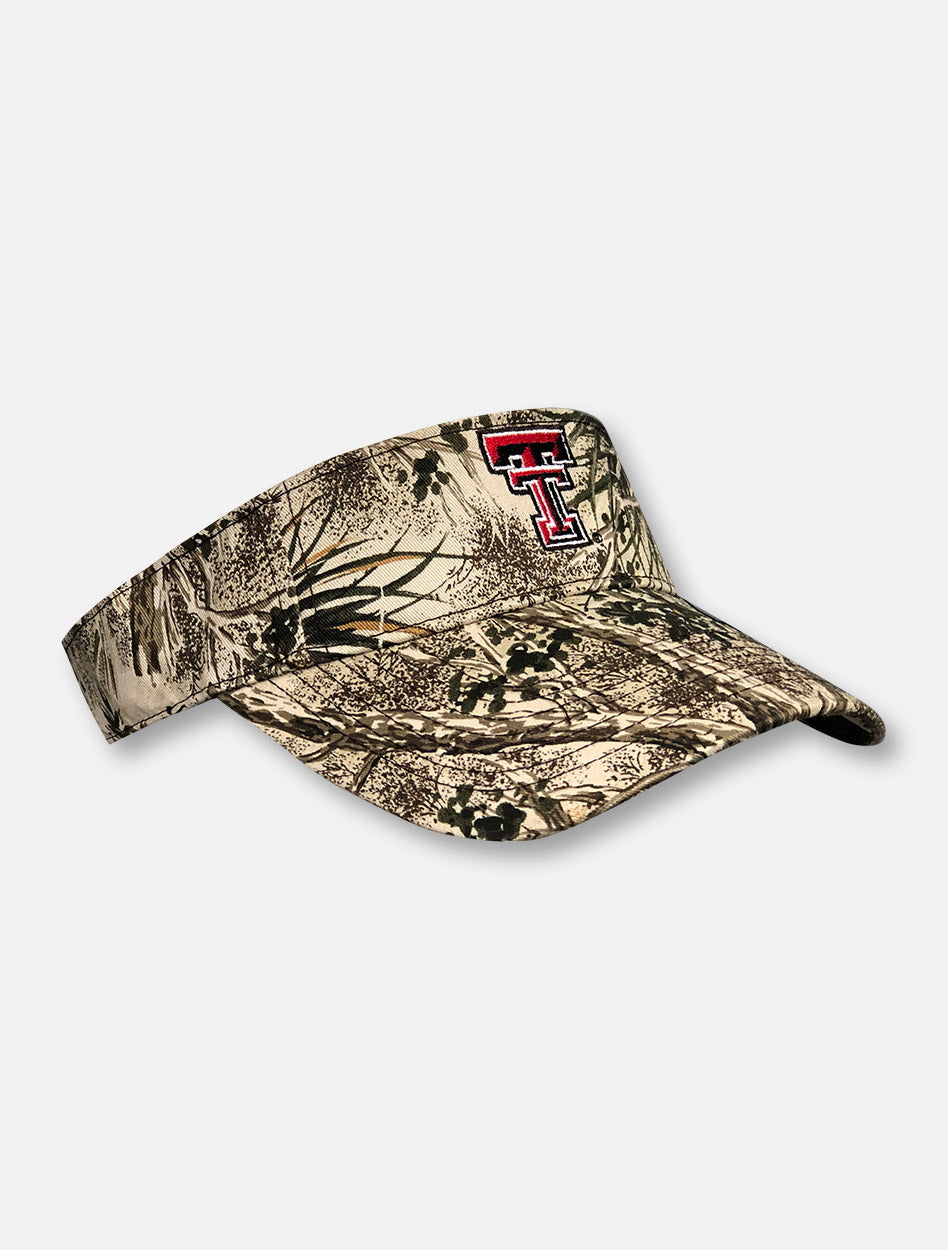 Game Guard Texas Tech Red Raideres Double T "Hook and Loop" Visor