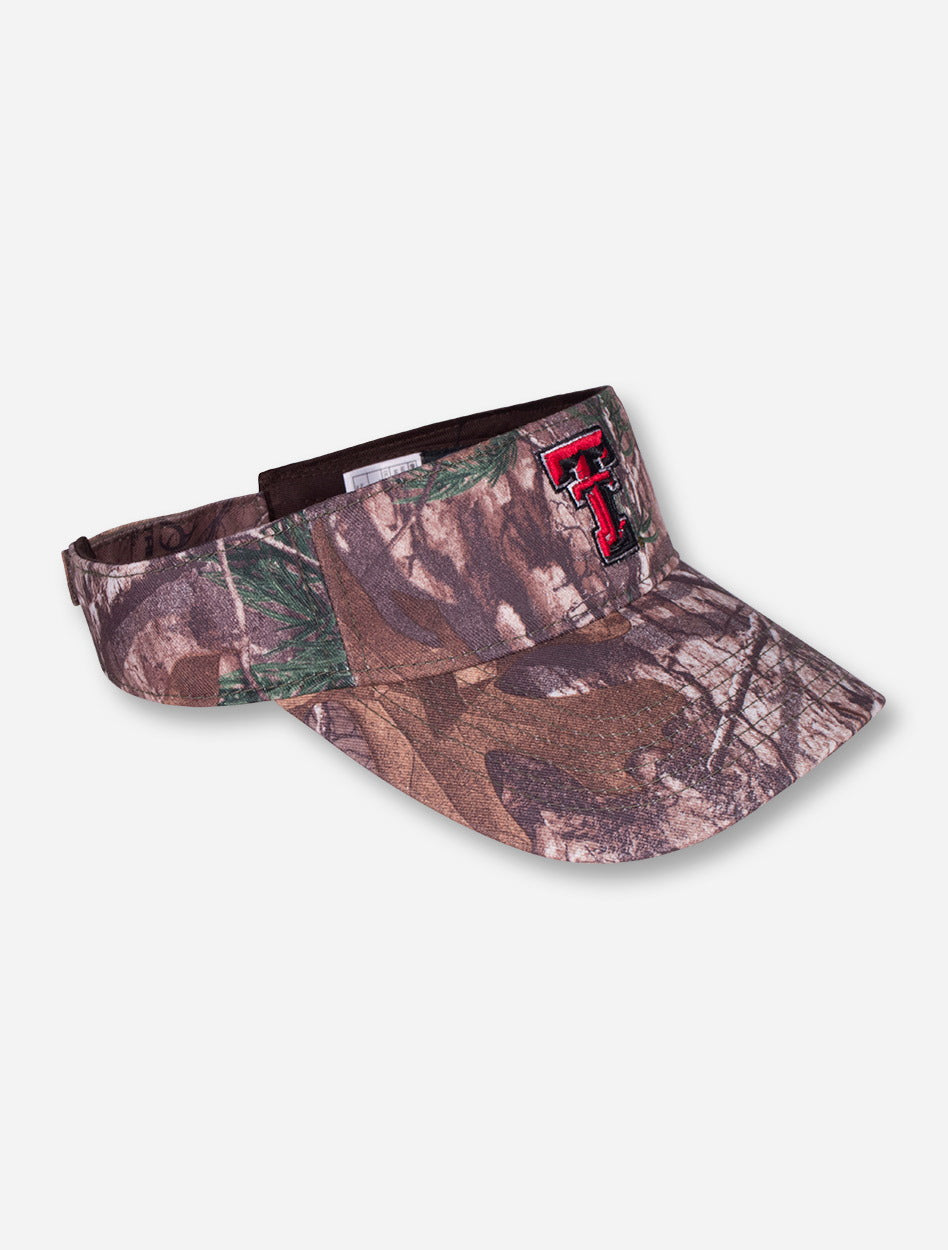 Top of The World Texas Tech RealTree Double T Camo Visor