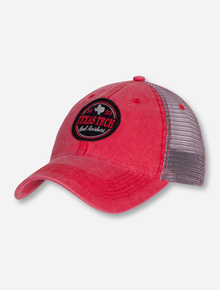 Legacy Texas Tech "Dashboard" Trucker Red Mesh Cap