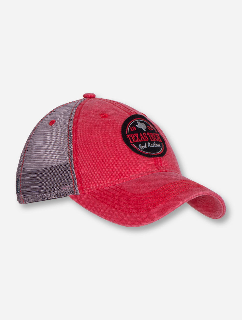 Legacy Texas Tech "Dashboard" Trucker Red Mesh Cap
