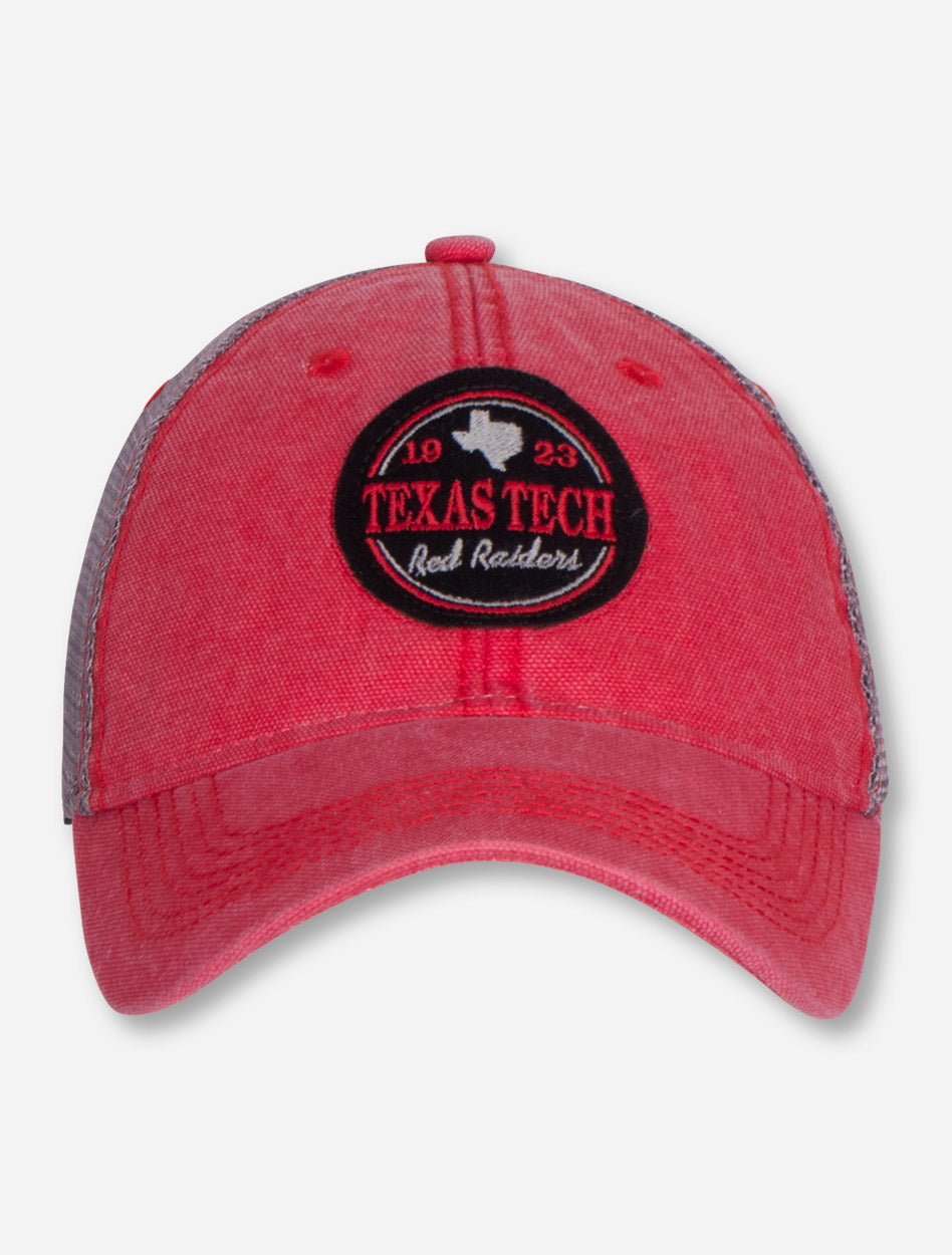 Legacy Texas Tech "Dashboard" Trucker Red Mesh Cap