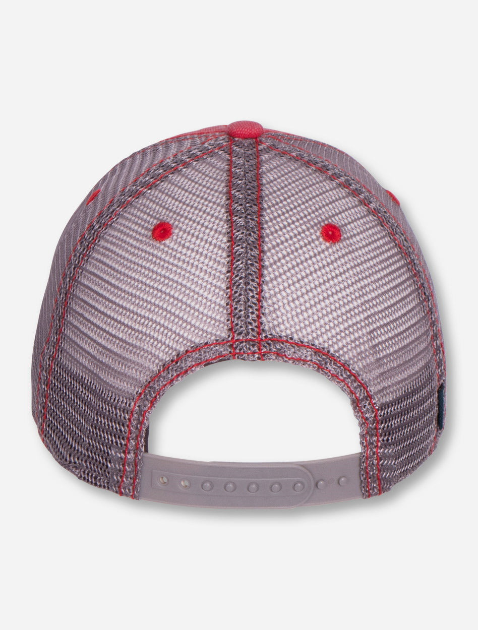 Legacy Texas Tech "Dashboard" Trucker Red Mesh Cap