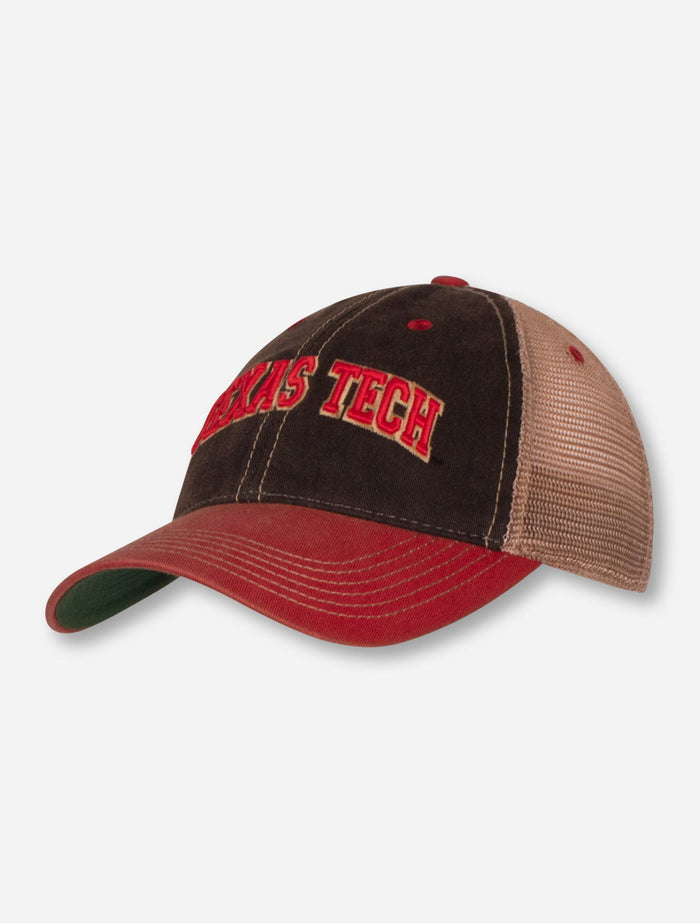 Legacy Texas Tech Red Raiders "Two-Tone Arch" Trucker Snapback Cap