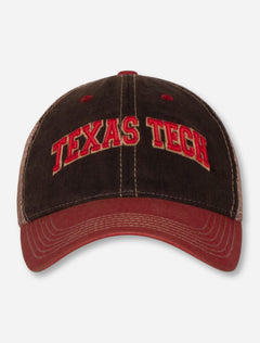 Legacy Texas Tech Red Raiders "Two-Tone Arch" Trucker Snapback Cap