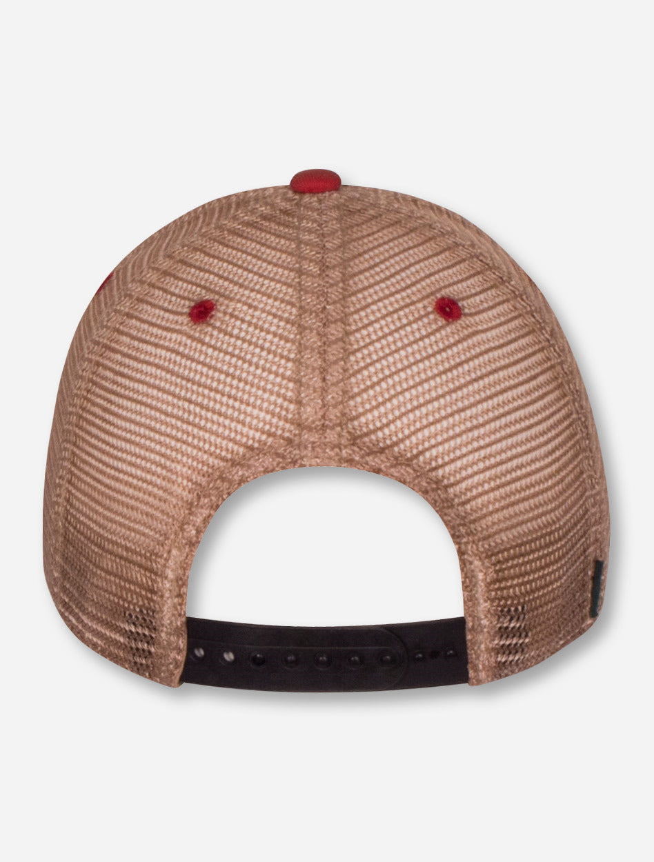 Legacy Texas Tech Red Raiders "Two-Tone Arch" Trucker Snapback Cap