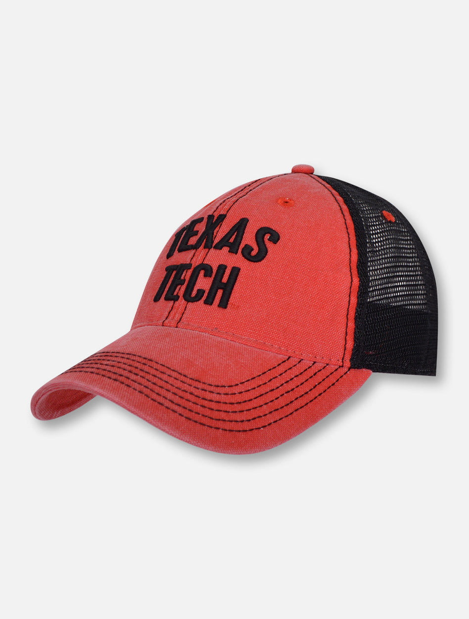 Legacy Texas Tech Red Raiders Stack "The Reason" Mesh Trucker Snapback Cap