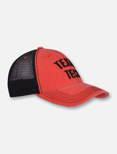 Legacy Texas Tech Red Raiders Stack "The Reason" Mesh Trucker Snapback Cap