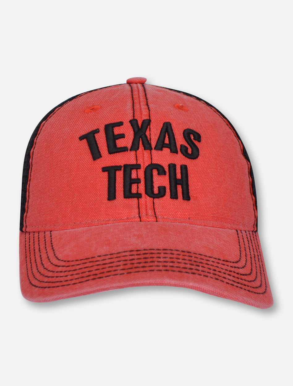 Legacy Texas Tech Red Raiders Stack "The Reason" Mesh Trucker Snapback Cap