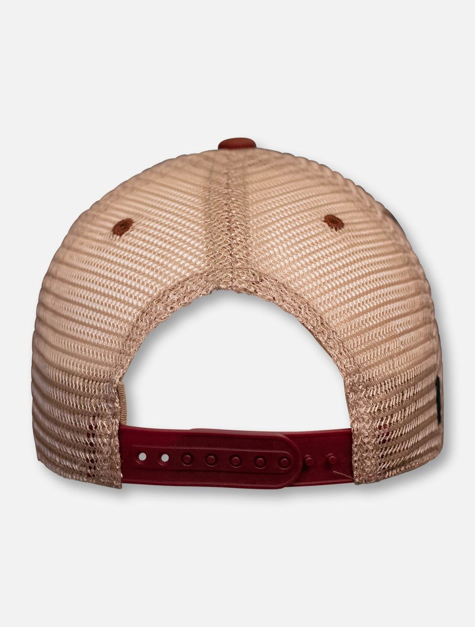 Legacy Texas Tech Red Raiders Double T " Stone Washed" Mesh Snapback Cap