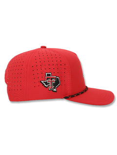 Dark Horse Texas Tech "PJM" Red Corded Sport Snapback Cap