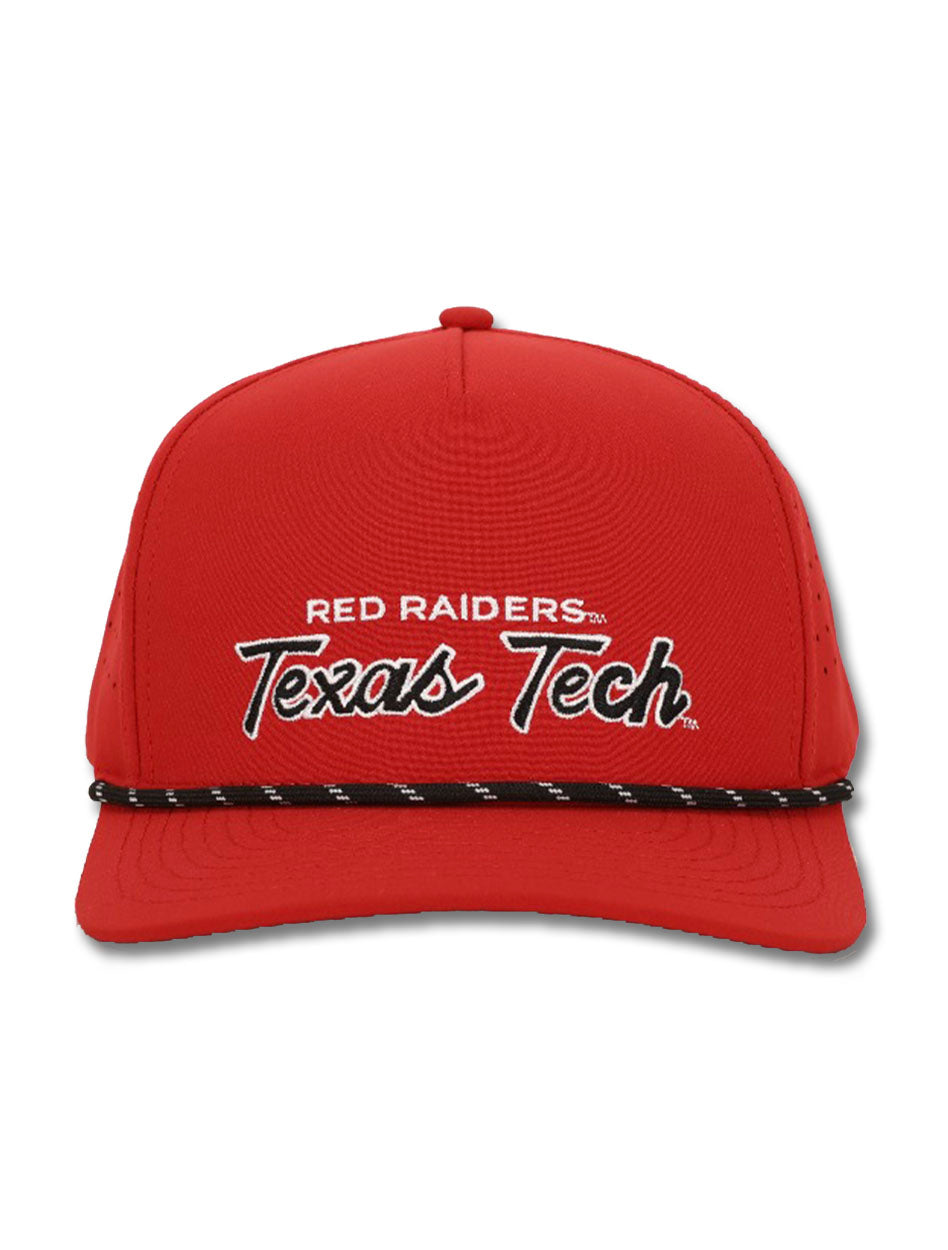 Dark Horse Texas Tech "SL Script" Red Corded Sport Snapback Cap