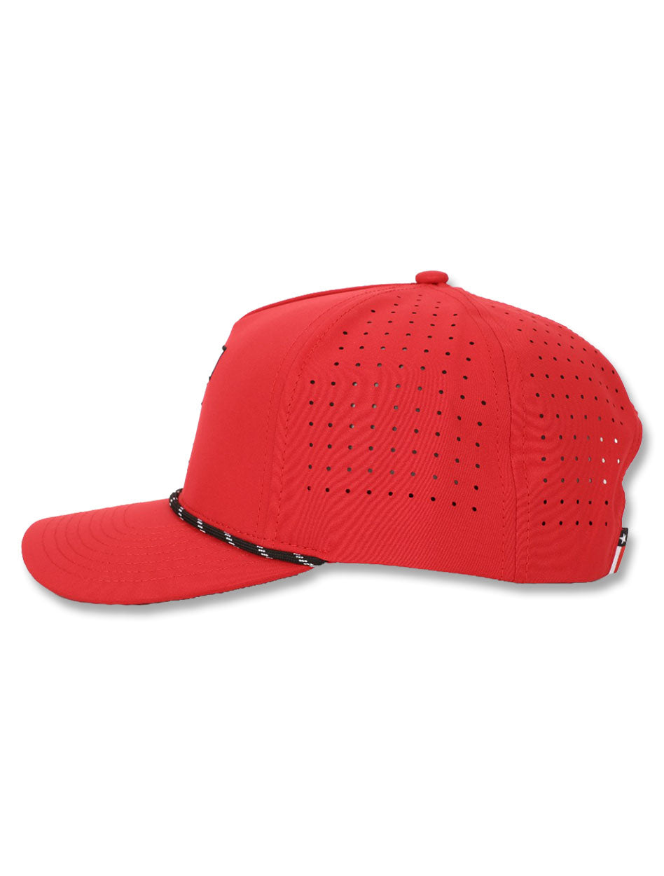 Dark Horse Texas Tech "Guns Up" Red Corded Sport Snapback Cap