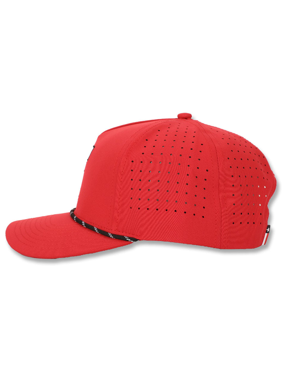 Dark Horse Texas Tech "Throwback" Red Corded Sport Snapback Cap