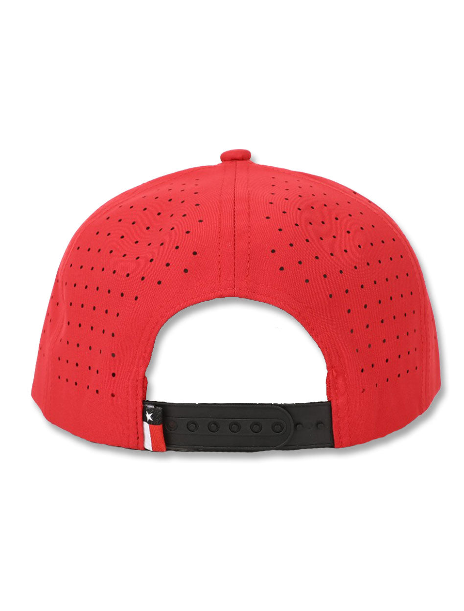 Dark Horse Texas Tech "PJM" Red Corded Sport Snapback Cap
