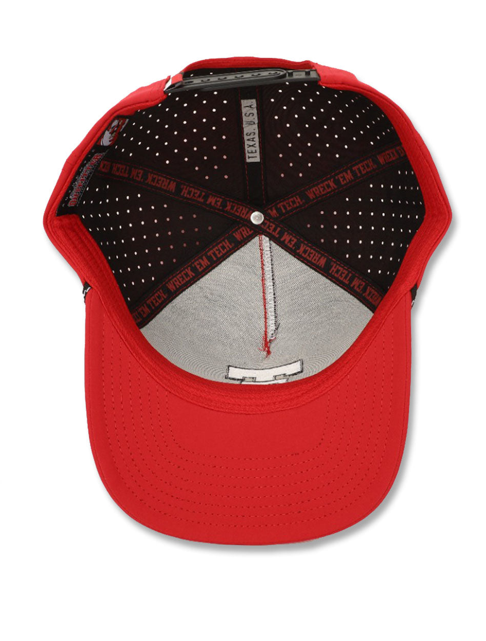 Dark Horse Texas Tech "Throwback" Red Corded Sport Snapback Cap